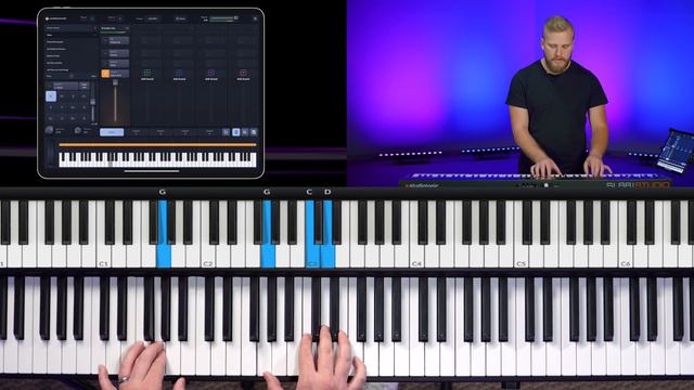 Play Beautiful Piano Chords - Beginner Worship Keys Tutorial | Sunday Keys App