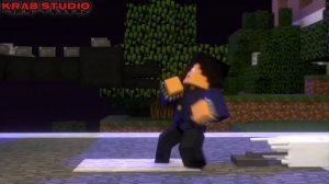 бу, я напугал тебя ( Майнкрафт анимация) дубляж на русско