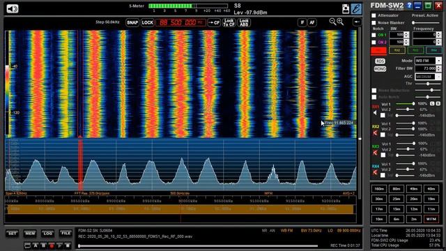 26.05.2020 10:04UTC, [Es, QRP], Radio Trinitas, Румыния, 88.5МГц, 1513км, 100Ватт