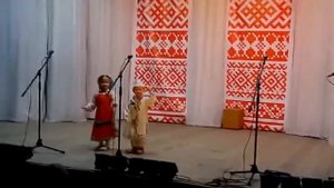 марийский танец малышей