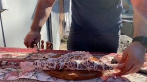 Сочный ШАШЛЫК из Говяжьей ПЕЧЕНИ на мангале.