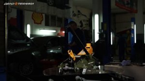 Домкрат подкатной  "Дело Техники" 3 тонны, профессиональная серия (арт. 904334)