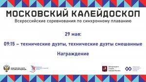 ВС «Московский калейдоскоп» 2024, 4 этап ГРАН-ПРИ. День-1, дуэт, дуэт-смешанный техническая программ