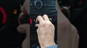 Замена ручек регулировки климата на Шевроле Авео 2008 года