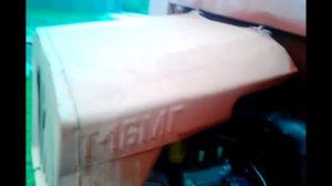 Развожу дрова на т-16