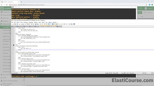 How To Restore Fortigate Configuration Backup & Advanced Fortigate Scripting