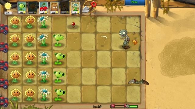 Plants vs.zombies travel around time(mod знакомство с игрой)