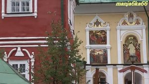 Псково-Печерский монастырь.Pskovo-Pecherskij monastery.