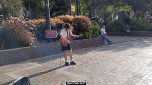 AC/DC - Rocker (Angus Young Street Performer)