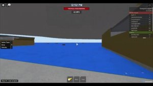 EMERGENCY WEATHER REPORT! Hurricane Damage Roblox Weather Watch