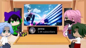 SK8 the infinity reacts to future Reki as Yata Misaki