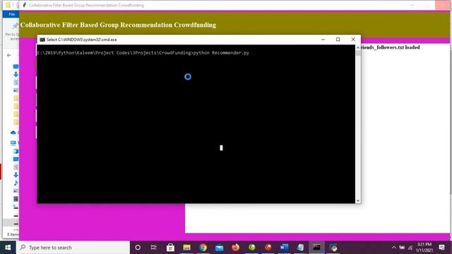 Collaborative Filter Based Group Recommendation Crowdfunding || Python || IEEE || Tensorflow & Kera смотреть онлайн