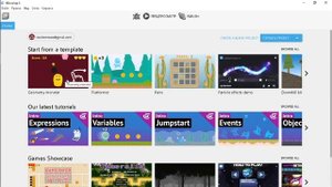 Как создать свою игру без программирования. Начинаем изучать GDevelop 5. Урок 1. Настройка.