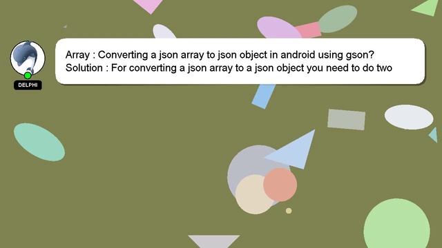 Array : Converting a json array to json object in android using gson?