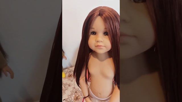 Прическа кукле gotz