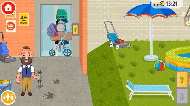 Пепи Хаус - забавный дом Игра как мультик Pepi House смотреть онлайн