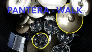 Pantera - Walk drum cover