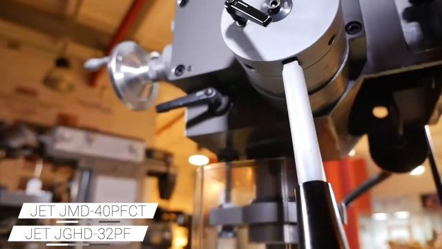 JET JGHD 32PF и JET JMD 40PFCT Редукторные сверлильные станки смотреть онлайн