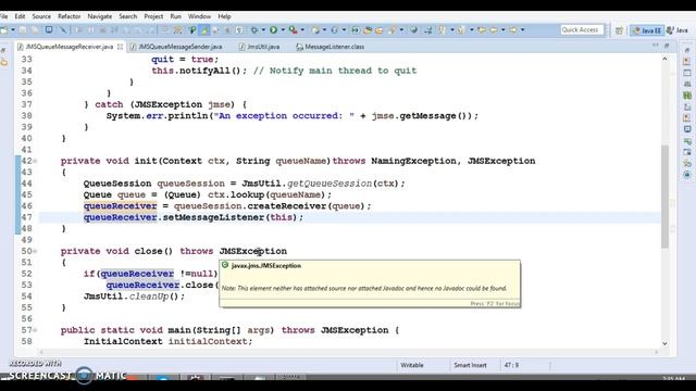 13.Weblogic JMS Example_PART2 смотреть онлайн