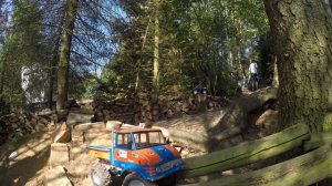 Scale Trial Trucks , RC Modell LKW & RC Unimog Crawler im Trial Parcour von Volker Frink in Brechen