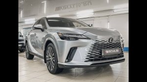 Новый Lexus RX350 - бронирование прозрачной полиуретановой плёнкой