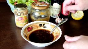 Салат с морским гребешком