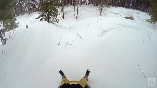 Тест драйв снегохода. смотреть онлайн