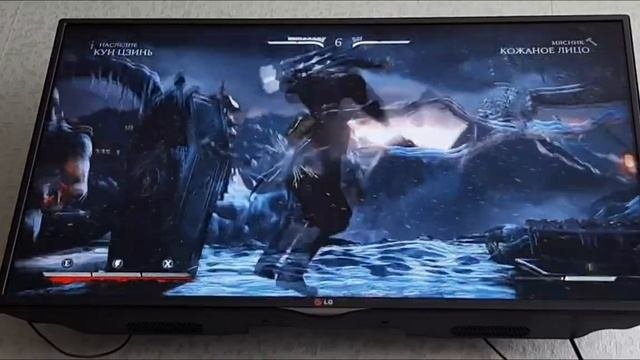 Mortal Kombat X Кун Цзинь VS Кожаное Лицо