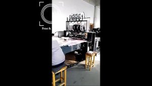 Автоматическая линия для производства тетрадей