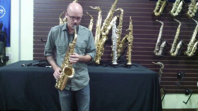 Saxquest! Yamaha YAS 82ZII Alto Sax смотреть онлайн