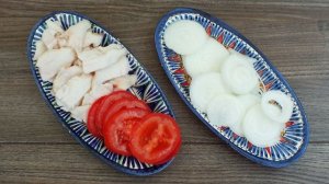 Шашлык из печени с салом