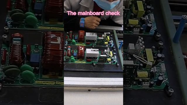 Plug-in of solar inverter mainboard