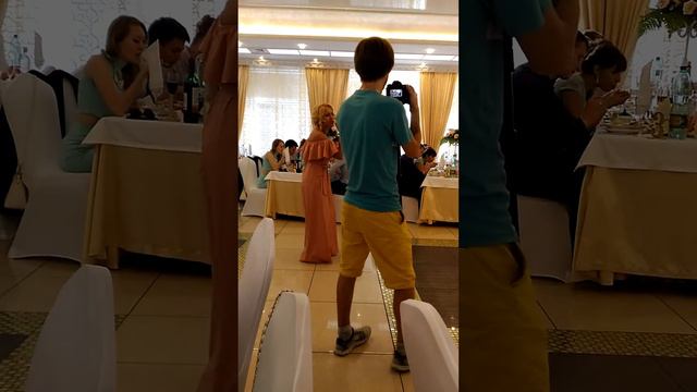 На свадьбе Алины и Ильнура.