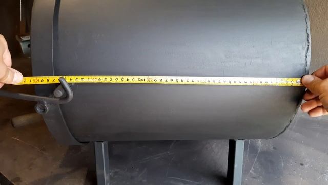 Печь из 420 трубы своими руками, в гараж.Garage Oven. смотреть онлайн