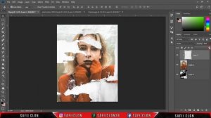 [Photoshop Tutorial] how to make Torn Paper Effect instantly