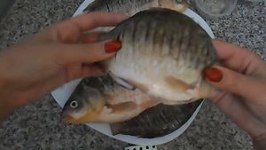 Жаренный карась со специями!