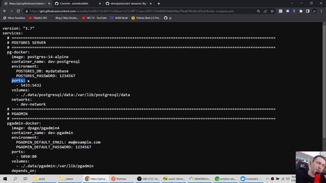 Aula 3 - Ambiente dev postgres com docker #docker #postgresql #pgadmin смотреть онлайн