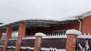 ферма из профильной трубы . Как не стоит делать.