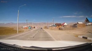 Проездом по далекому Алтайскому селу "Кош-Агач" Traveling through the Altai village "Kosh-Agach"