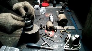 Стартер Nissan Bassara. Снят с двигателя KA24DE (3)