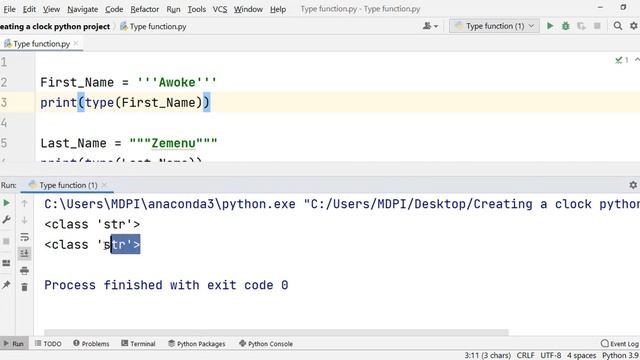Python Data Type - Introduction To String Data Type in Python