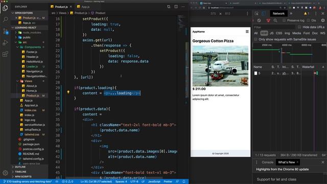 React JS for beginners: Tutorial 10 - Fetching data from an API (part 2)