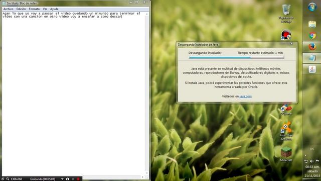 Como descargar Java 8 Update 102 para windows 7 para poder jugar (MINECRAFT) смотреть онлайн