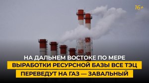 На Дальнем Востоке по мере выработки ресурсной базы все ТЭЦ переведут на газ — Завальный