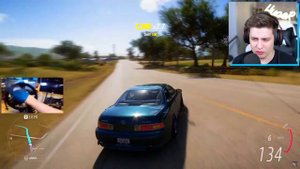 ФОРЗА ХОРАЙЗЕН 5 на РУЛЕ... (Forza Horizon 5 - Реакция на геймплей с рулём)