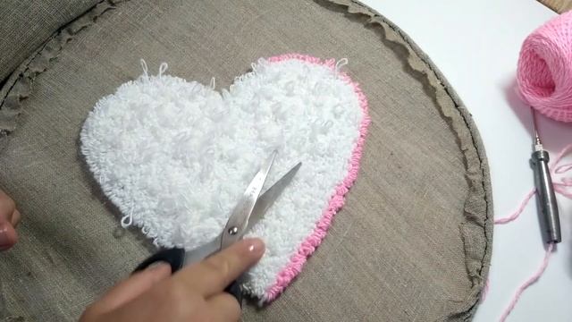 Из остатков пряжи.Мастер-класс Коврик-подстилка [От безделья Рукоделие] смотреть онлайн