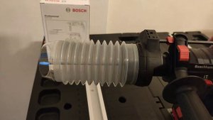 Насадка-пылесборник Bosch DUST CUP 1600A00F85 + перфоратор Bosch GBH 180-LI