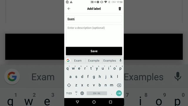 Speechlabel for Android: scanning barcodes (with TalkBack)