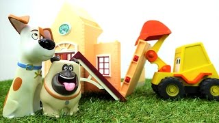 Детский канал - Экскаватор Мася строит больницу.mp4 смотреть онлайн