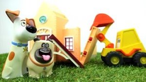Детский канал - Экскаватор Мася строит больницу.mp4